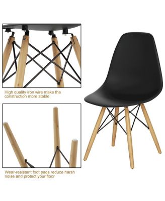 Set of 2 Mid-Century Modern DSW Dining Side Chair