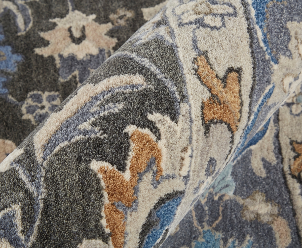 Feizy Rylan 8643f 8'x10' Area Rug In Taupe,blue