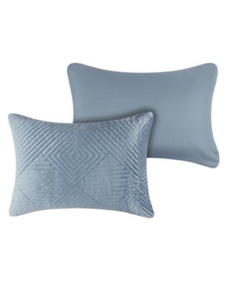 Riviera Velvet Finely Stitched 2 Piece Quilt Set, Twin/Twin XL