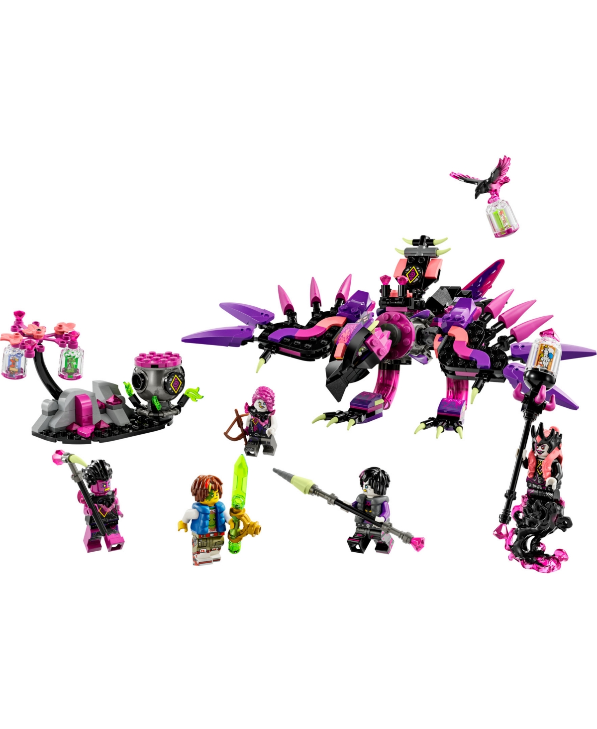 Lego Dreamzzz The Never Witch's Nightmare Creatures 71483 In Multi Color