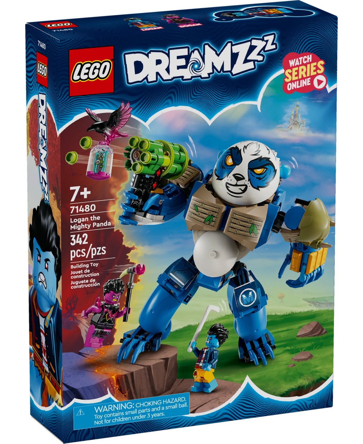 LEGO DREAMZZZ LOGAN THE MIGHTY PANDA TOY 71480 