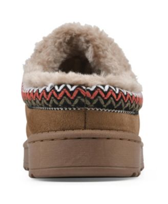 Women's Iceberg Leather Clog Slippers