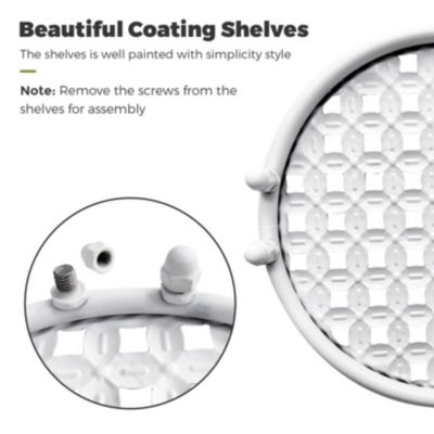 Classic Art Metal Plant Stand Flower Pots Holder Rack Plant Garden Balcony Patio