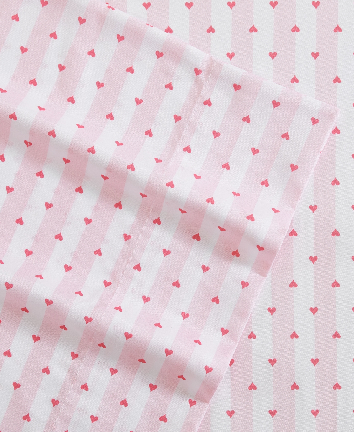 Shop Betsey Johnson Printed Microfiber 3 Piece Sheet Set, Twin Xl In Wonderland Stripe