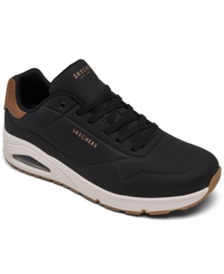 ◆SKECHERS◆ men uno SL0MCCFX052 Skechers Men's Uno - Suited On Air Memory Foam Wide-Width