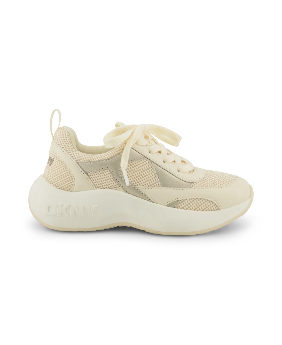 Dkny Little And Big Girls Taylor Teresa Logo Sneaker In Multi