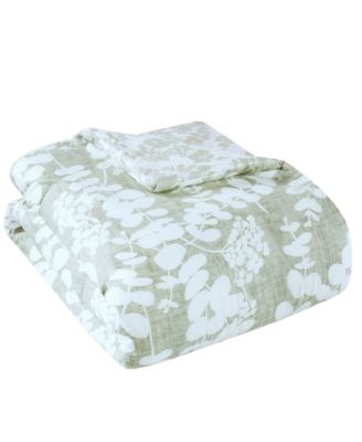 Aria Floral Print Reversible 2-Pc. Comforter Set, Twin/Twin XL