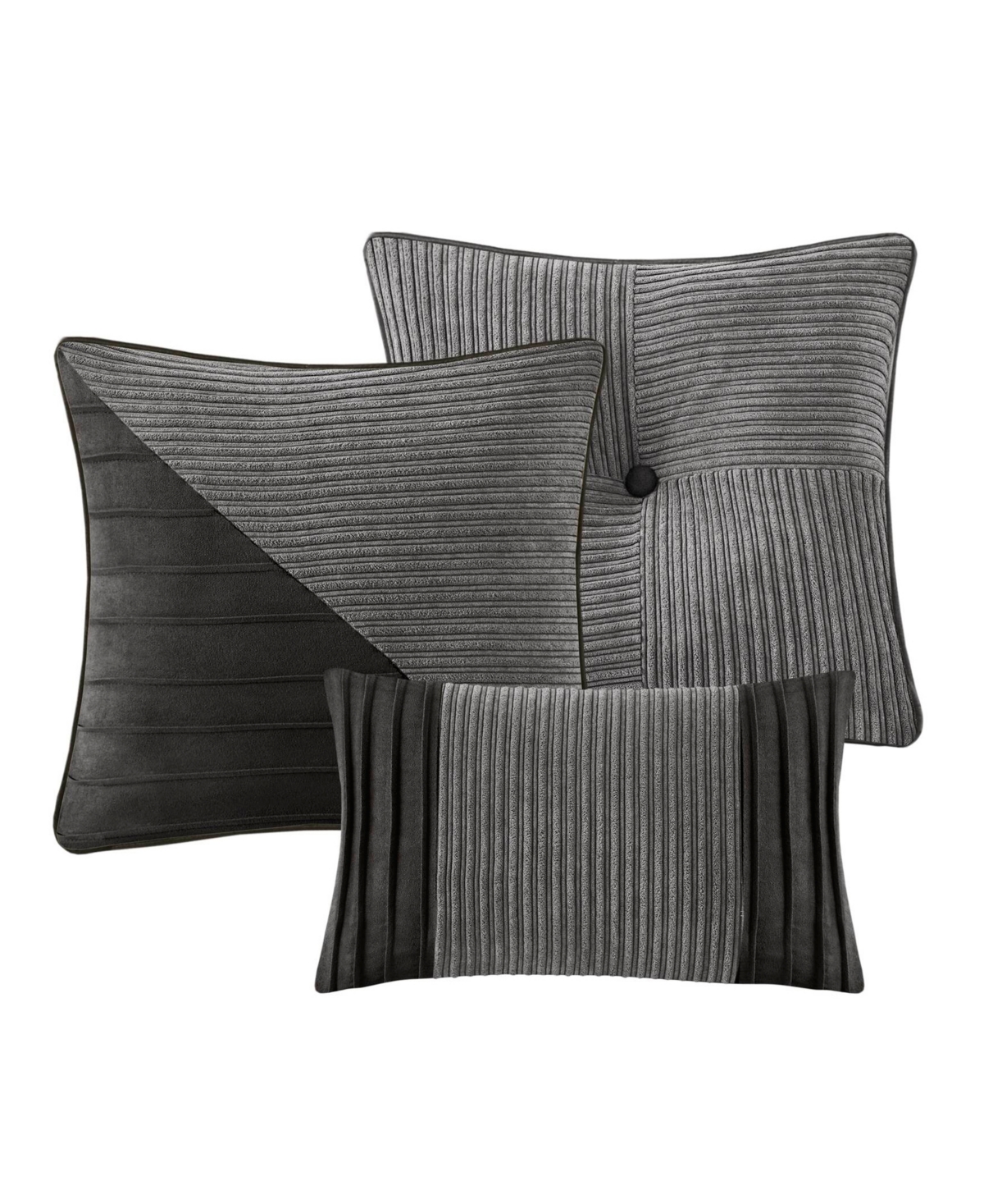 Madison Park Dallas 7-pc. Comforter Set, Queen In Grey