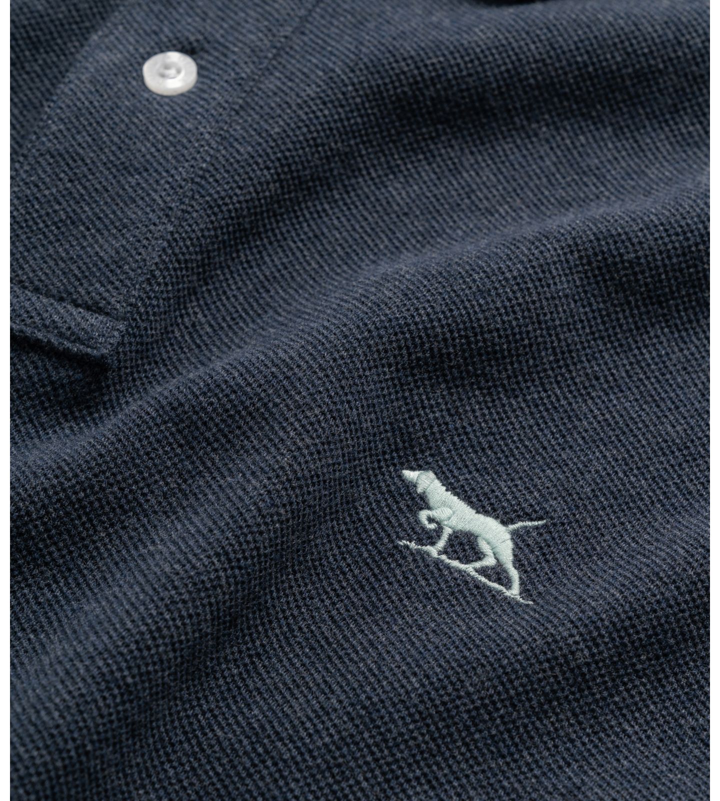 Мужское поло Rodd & Gunn The Gunn Polo Shirt, цвет: Синий, вариант 1 — фото 6