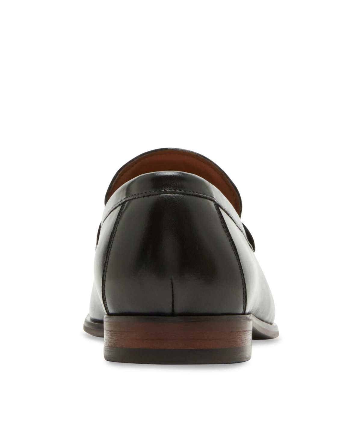 Steve Madden Men's Adair Slip On Loafer In Black Leather