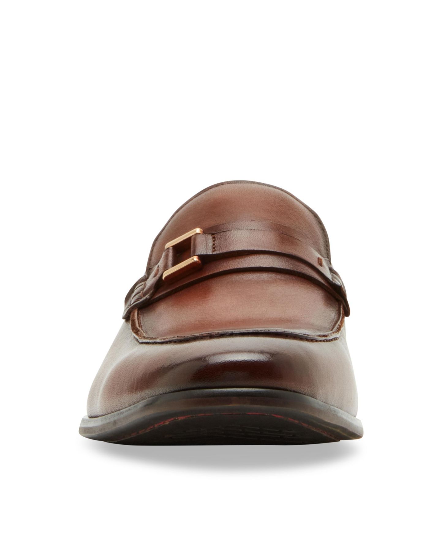 Мужские туфли Steve Madden Adair Slip On Loafer, цвет: Чёрный кожаный — фото 10