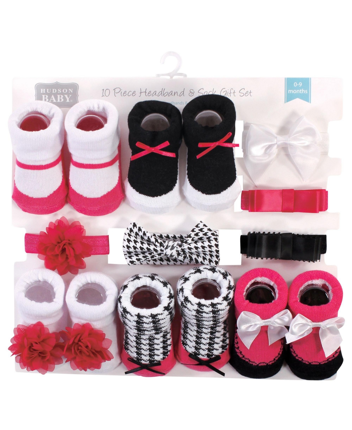Hudson Baby Girl Headband and Socks