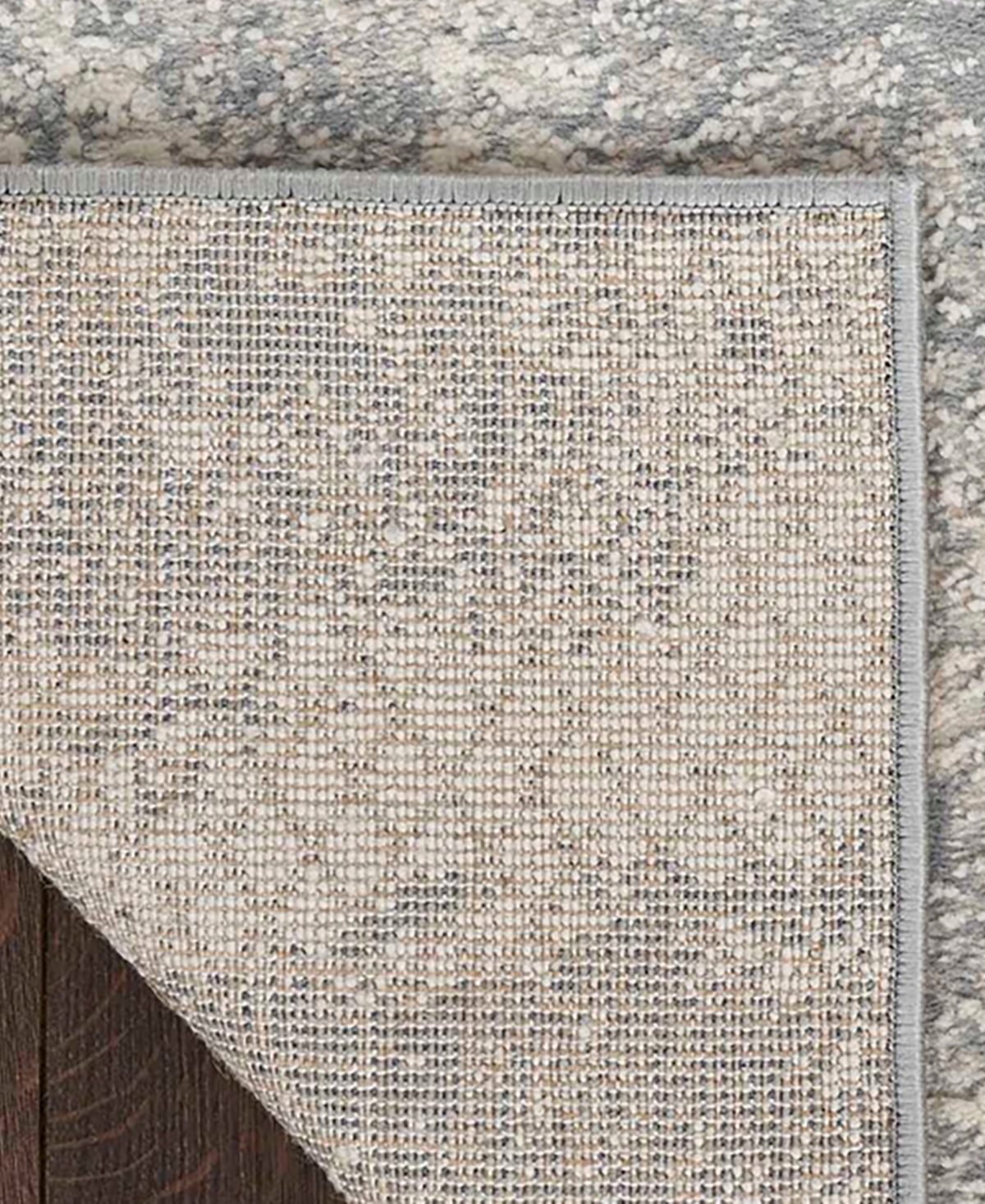 Nourison Home Exhale Exl01 2'2"x7'6" Runner Area Rug In Silver