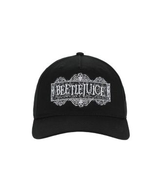 Beetlejuice Mens Movie Logo Black Snapback Hat 2390₽