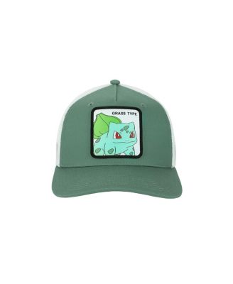 Pokemon Mens Bulbasaur Green Trucker Hat 3790₽