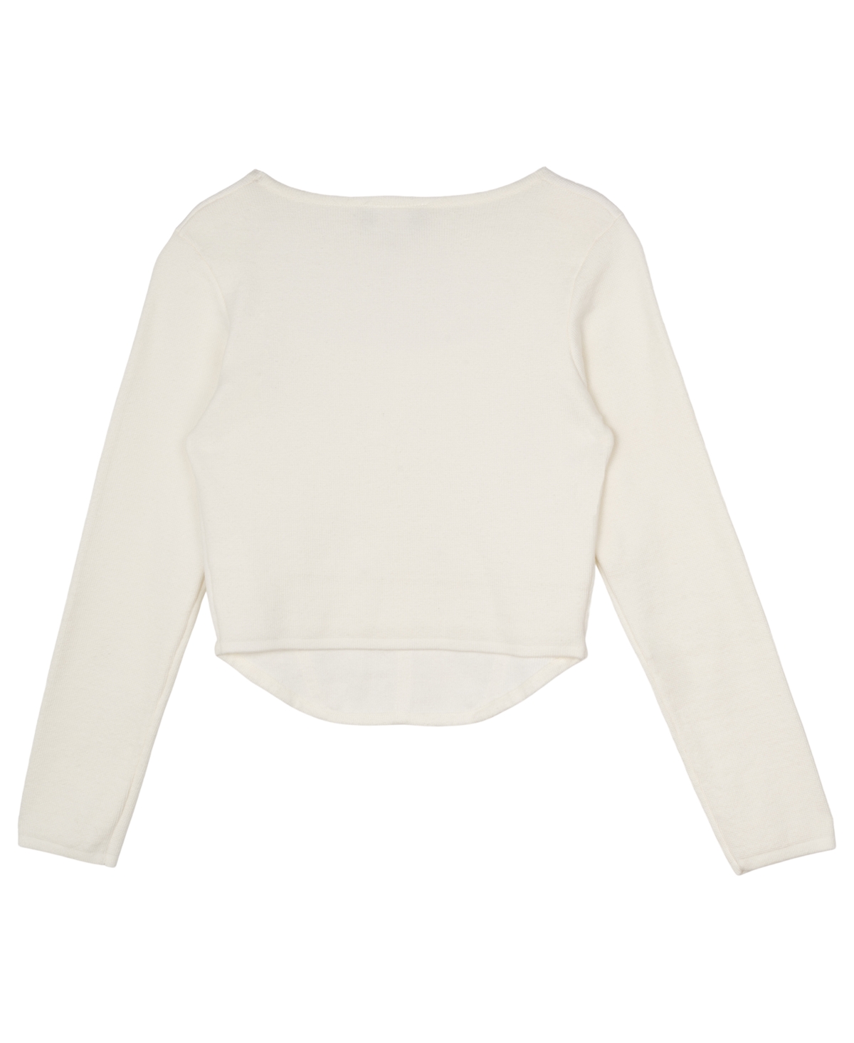 Stella 88 Big Girls Pearl Embellished Faux Corset Sweater