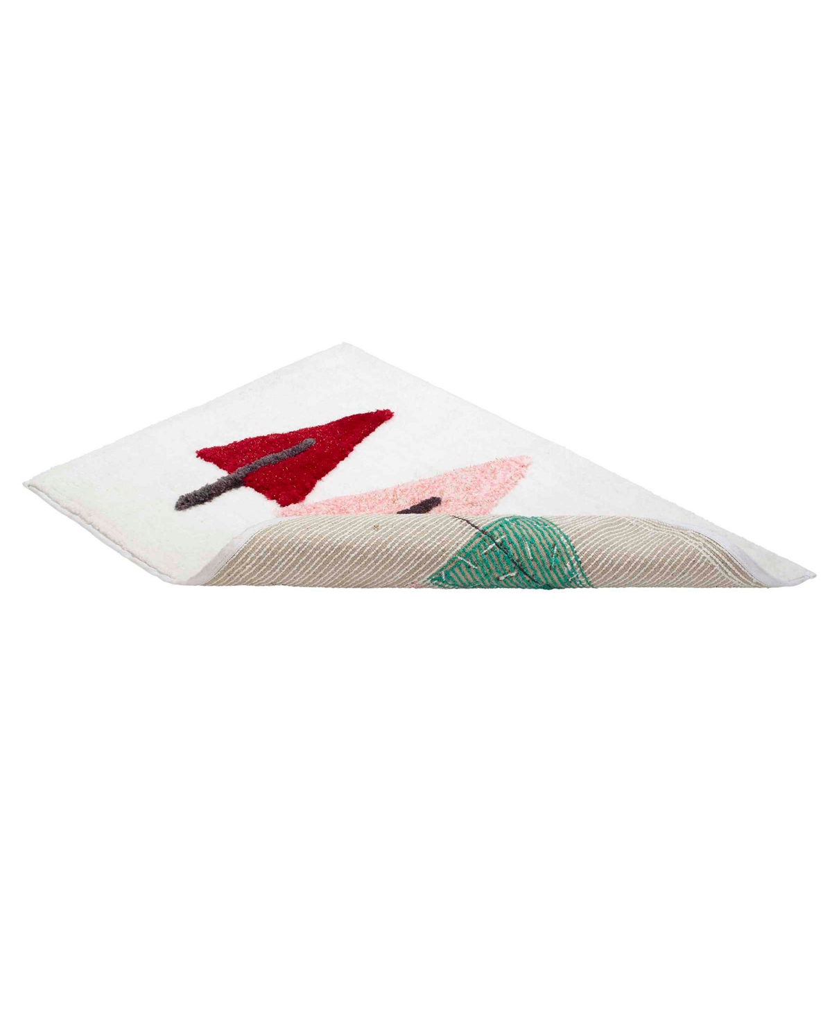 NICOLE MILLER CHIC TREE RUG, 30" X 20" 