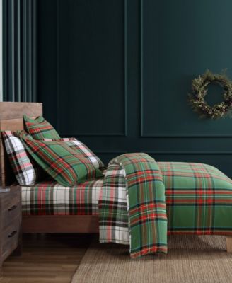 Spencer Plaid Flannel Comforter Sets