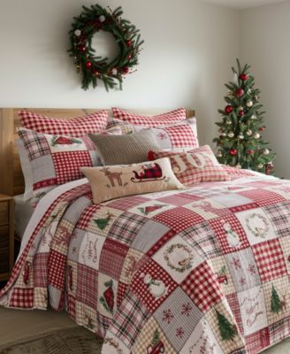 Home For Christmas Reversible 2-Pc. Bedspread Set, Twin/Twin XL