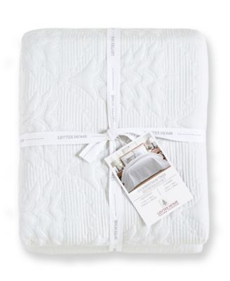 O Christmas Tree Stitching 2-Pc. Bedspread Set, Twin/Twin XL