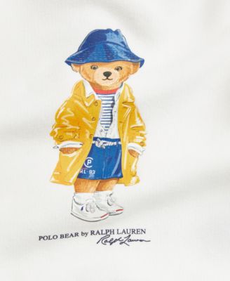 Baby Fleece Polo Bear Sweatshirt & Legging Set