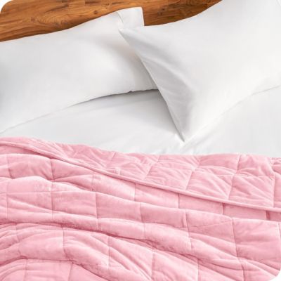 Minky Weighted Blanket, 17lbs, 60" x 80"