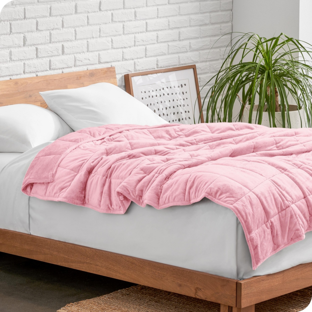 Bare Home Weighted Blanket, 25lbs (80