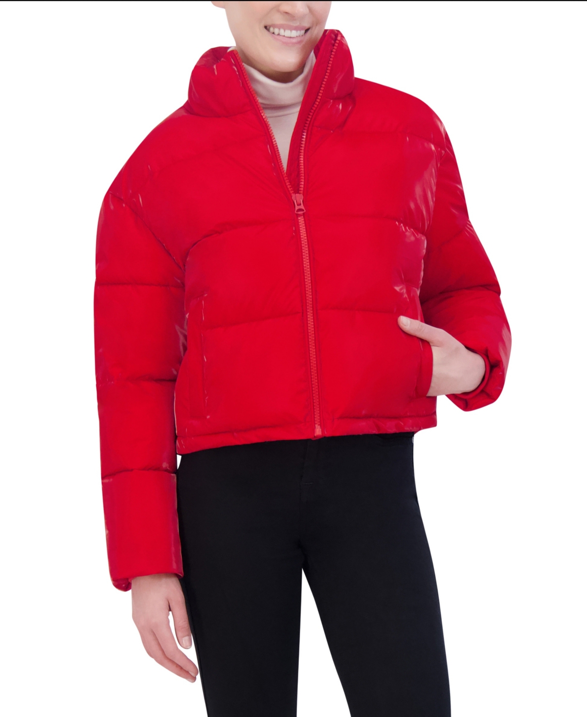 Hudson Jeans Women's Oversized Short Puffer Jacket
