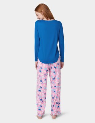 Женский комплект Hue из 2 предметов. Пижамный комплект из мягкого трикотажа, который всегда актуален