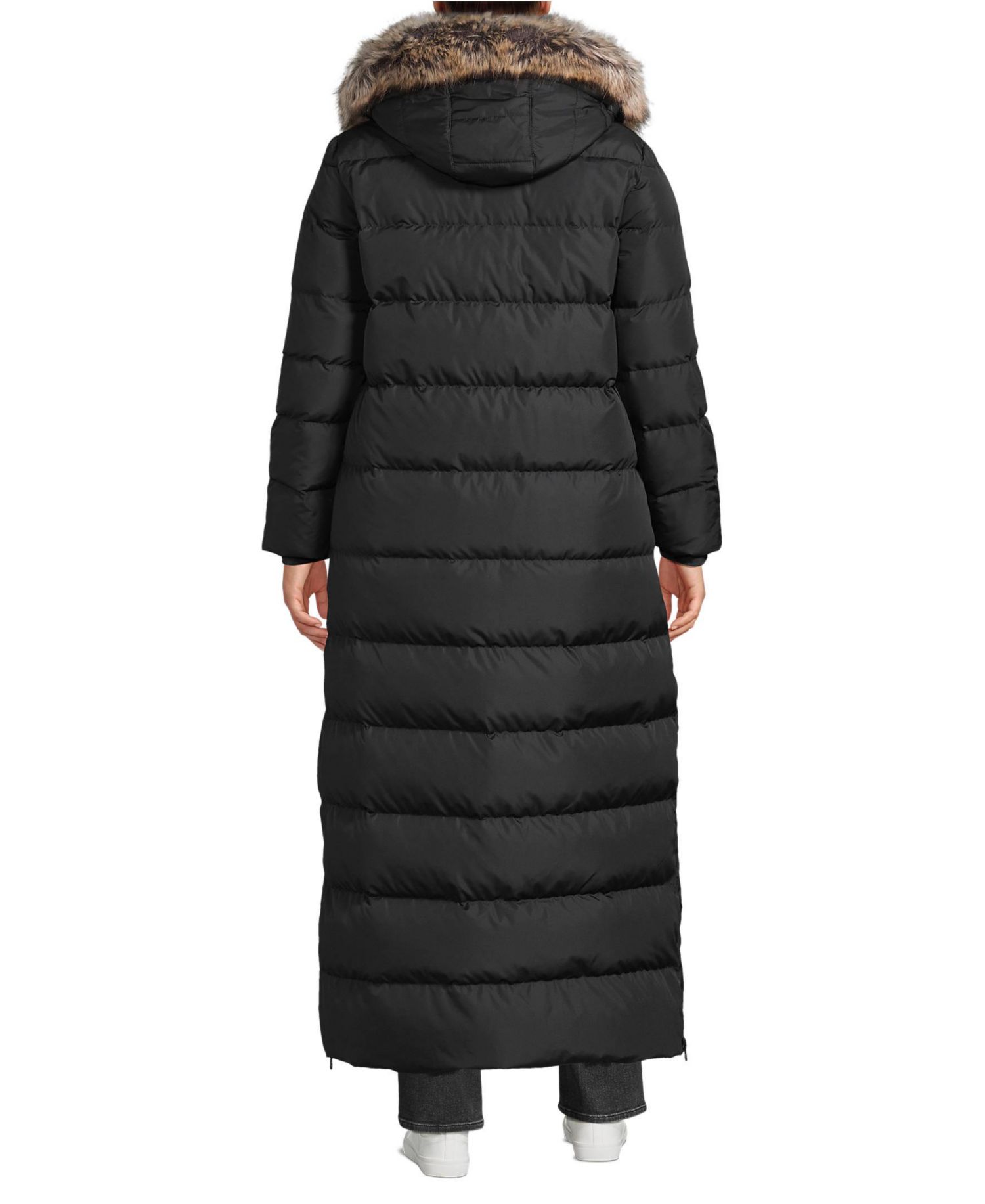 Plus Size Max 600 Down Long Maxi Coat