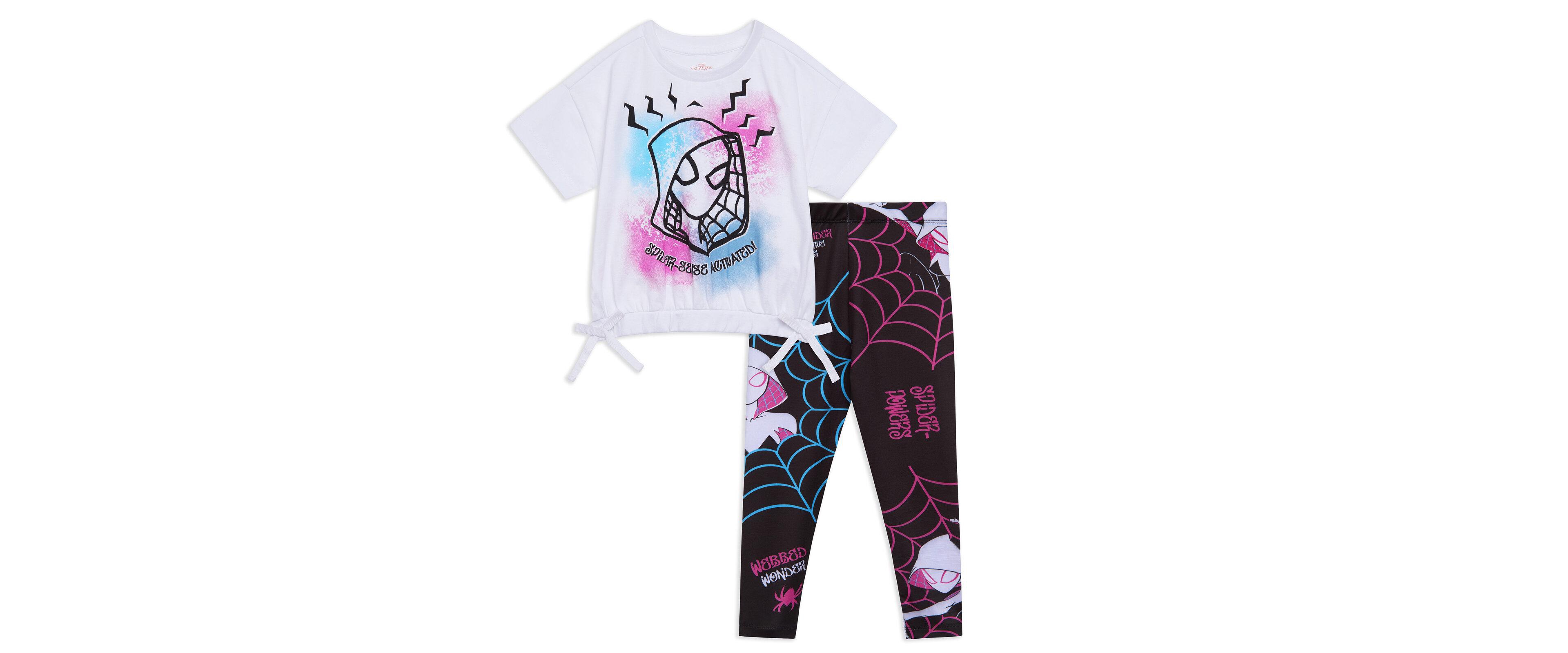 Marvel Spider-Man T-Shirt and Leggings Outfit Set