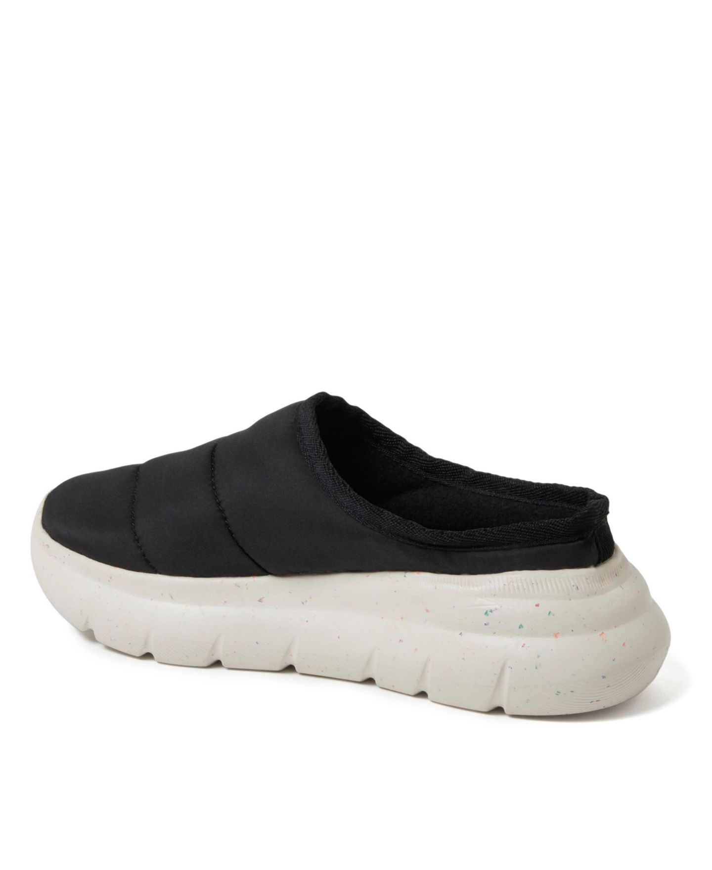 Женские сабо Dearfoams Ontario Slip-On Clog With Regnr8, цвет: Чёрный — фото 5