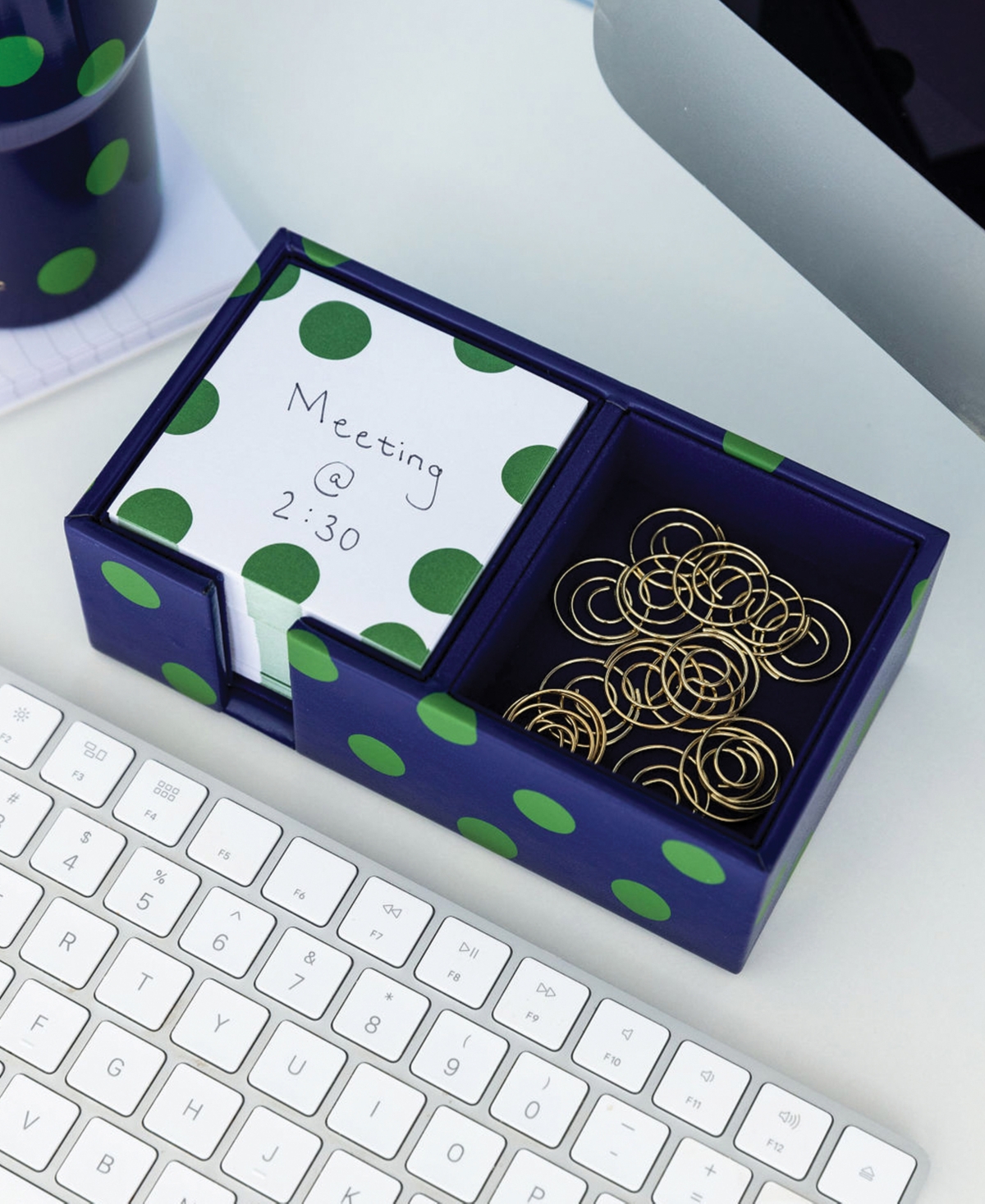 Kate Spade New York Desktop Organizer Tray In Sonnet Dot