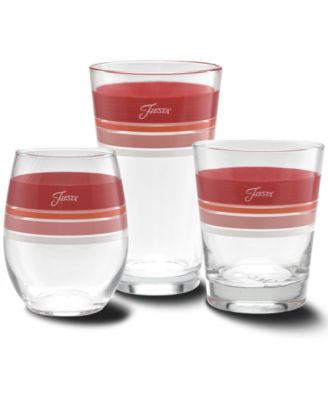 Sunset Horizon Edgeline Double Old-Fashioned Glass, Set of 4