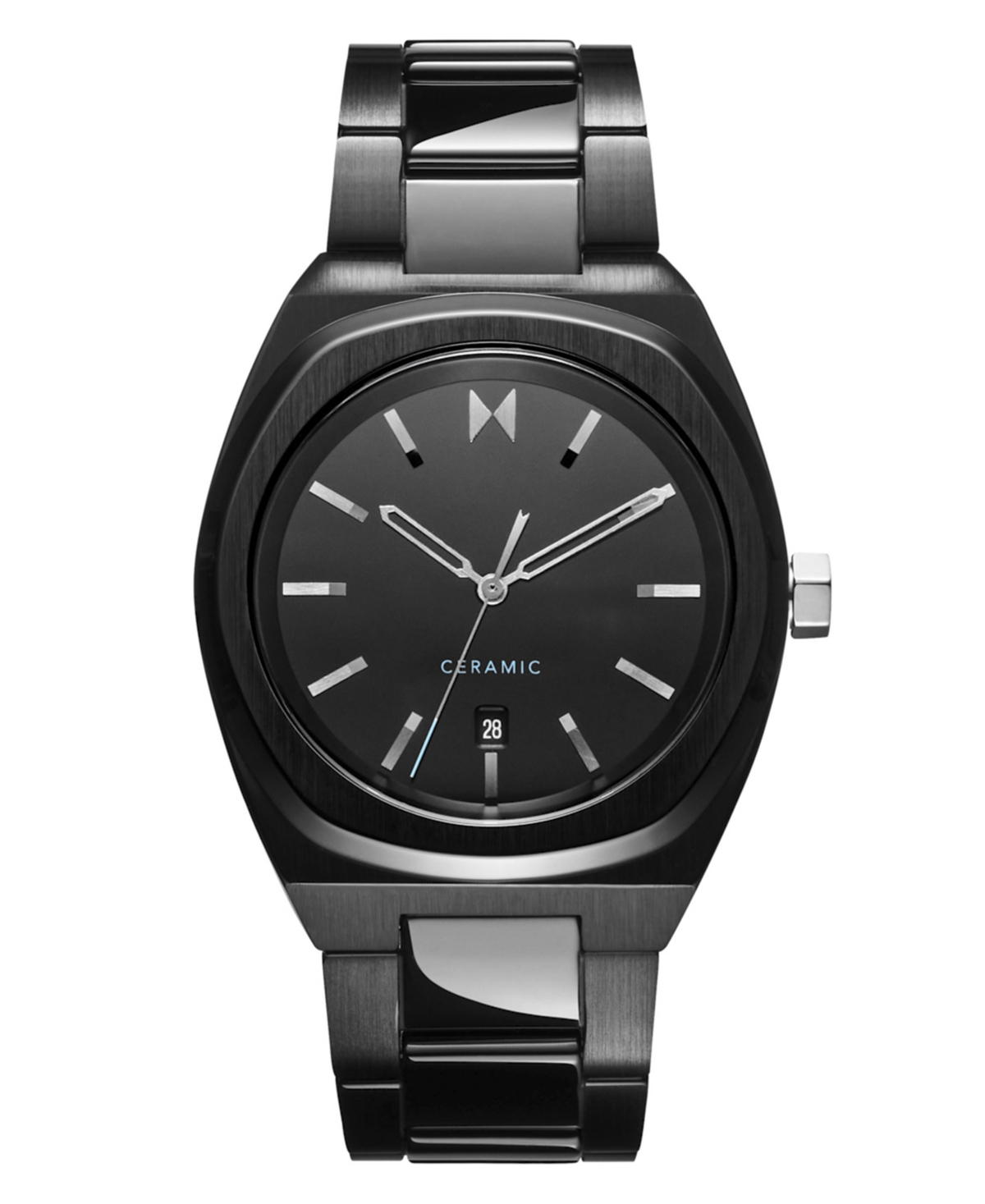 Men's Odyssey Ii Black Ceramic Bracelet Watch ,40mm - Black