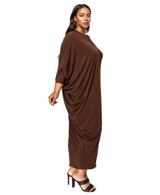 Plus Size Louella Asymmetrical Maxi Dress
