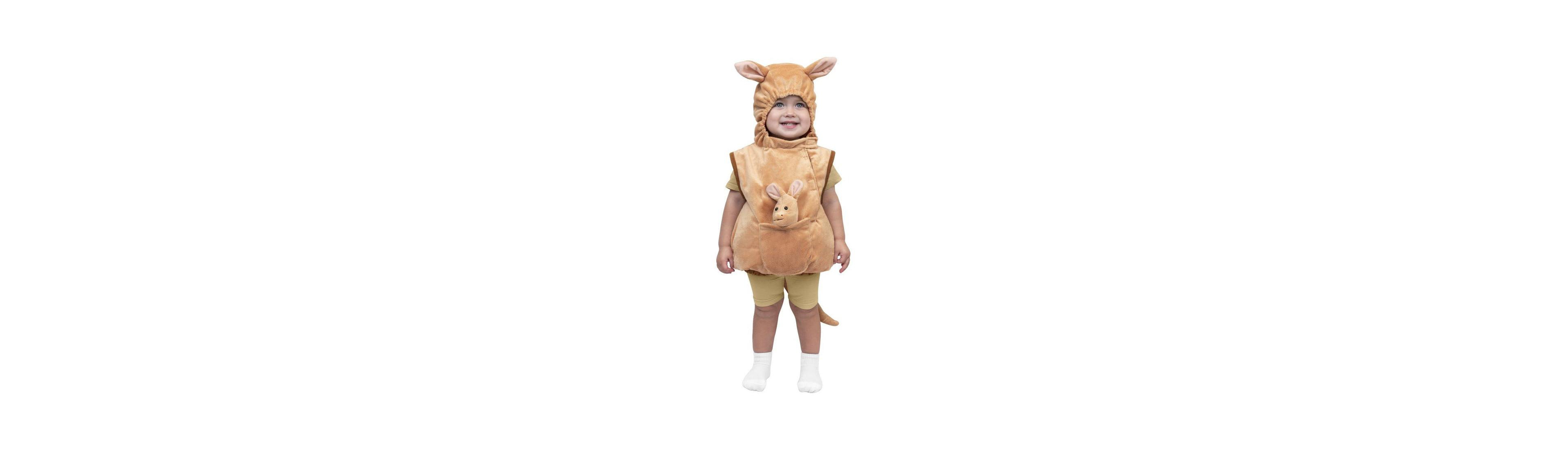 Dress Up America Kangaroo Hooded Romper Costume