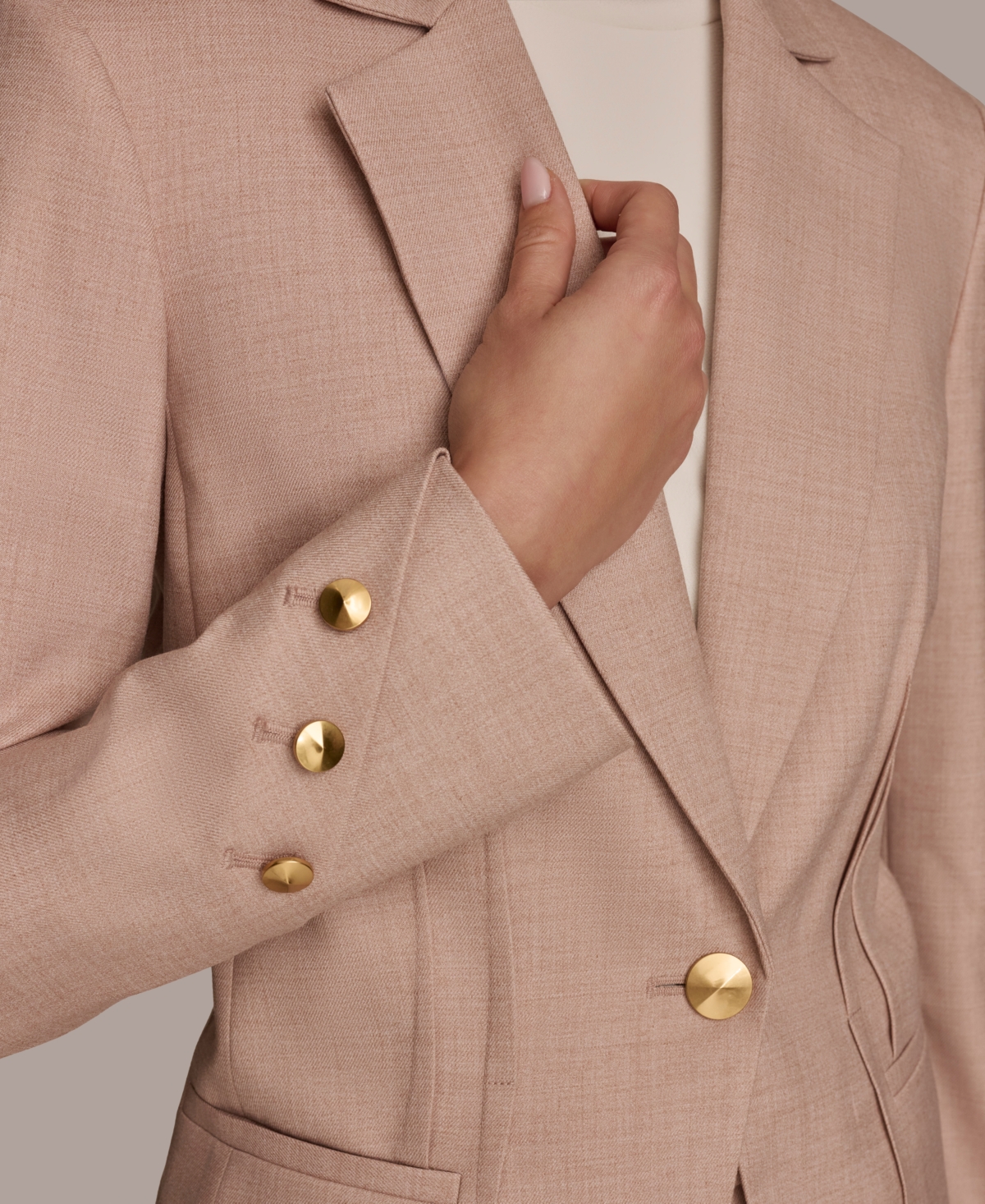 Donna Karan New York Women's Single-Button Jacket