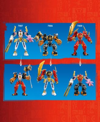 LEGO® NINJAGO Sora's Elemental Tech Mech Action Figure 71807, 209
