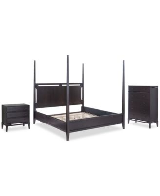 Addelyn 3 Pc. Set (Queen Poster Bed, Chest & 3-Drawer Nightstand)