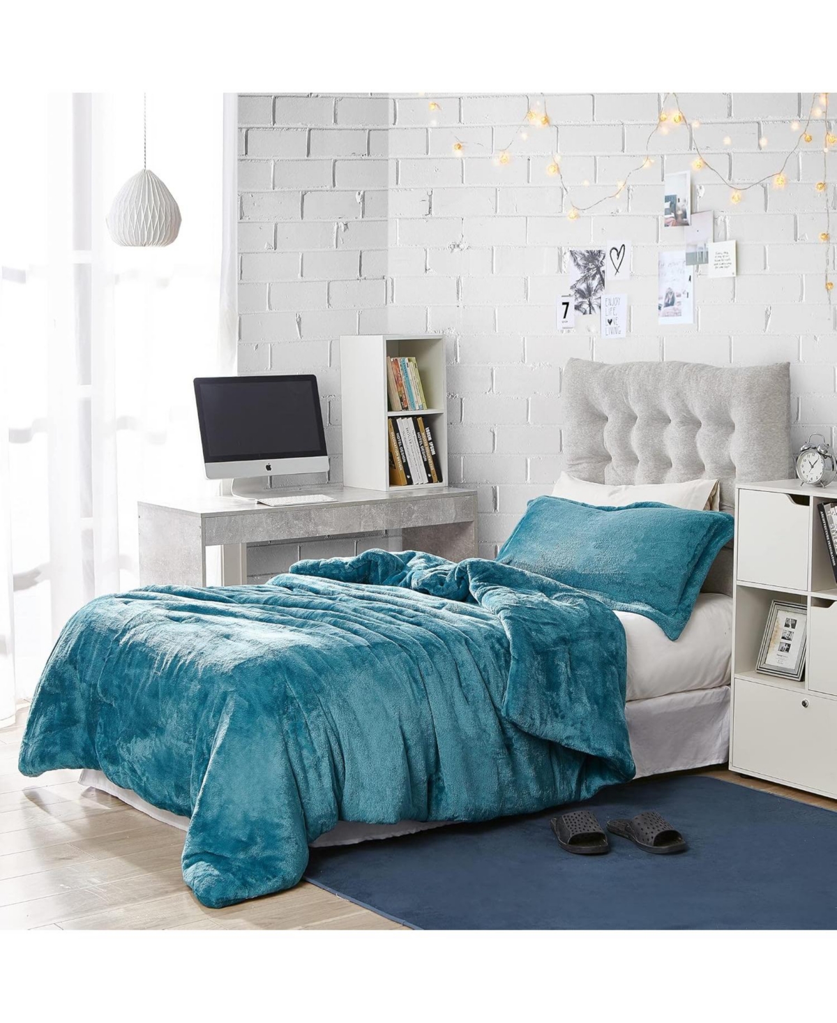 Coma Inducer Me Sooo Comfy Oversized Comforter Set -- Ocean depths teal