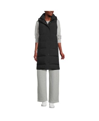 Lands' End Women's Max 600 Down Puffer Vest Macy's