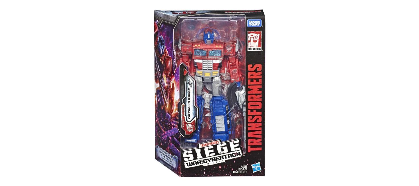 Детские фигурки Transformers WFC-S11 Optimus Prime Voyager Class Generations War for Cybertron Siege Chapter — фото 4