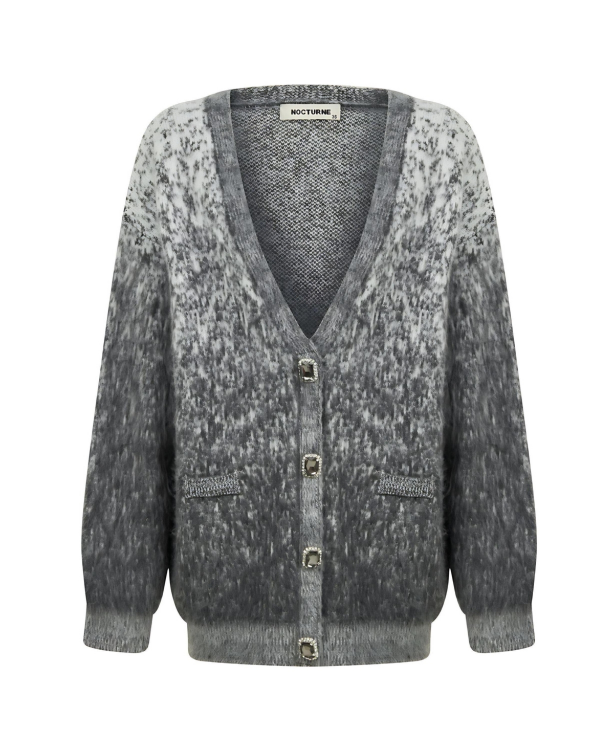 Nocturne Women's Gradient Oversized Cardigan