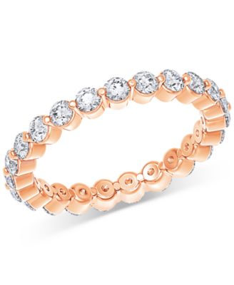 Diamond Eternity Ring (1 ct. t.w.) in Platinum or 14k Gold