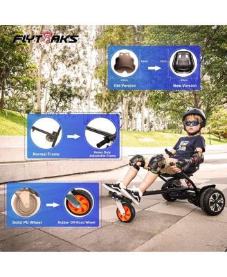 K2 Hoverboard Go Kart Attachment for Kids & Adults, Adjustable Frame Length Hoverboard Seat Attachment for 6.5" 8" 10" Hoverboard Self Balancing Scooter