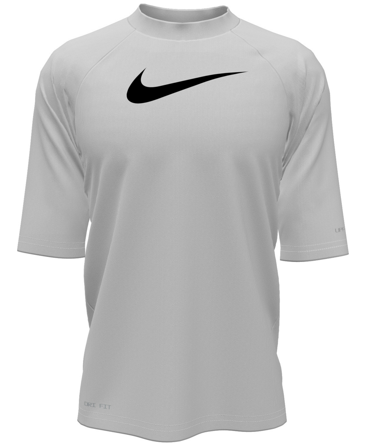Nike Big Boys Short-sleeve Hydroguard Swim Top In White