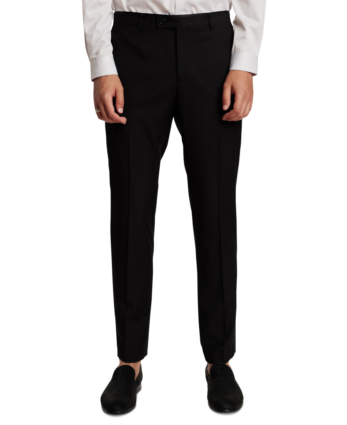 Men's Slim-Fit Sloane Tuxedo Pants - Black