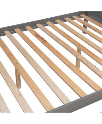 Streamdale Twin Over Full Bunk Bed With Shelfs, Storage Staircase And 2 Drawers