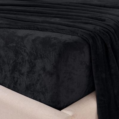 Microplush Fleece 4 Piece Sheet Set, Queen